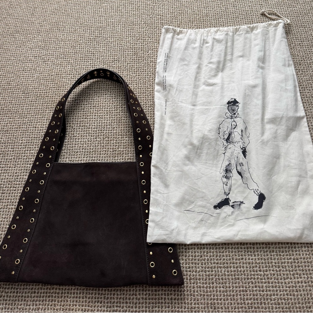 Zara Brown Shoulder Bag
